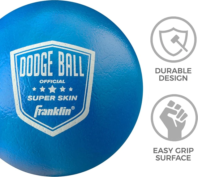 Alt view image 5 of 7 - Dodgeball Set Superskin-Coated Easy-Grip Foam Balls for Playground & Gymnasium Games Small Dodgeballs That Won't Shred or Tear for Hours of Fun