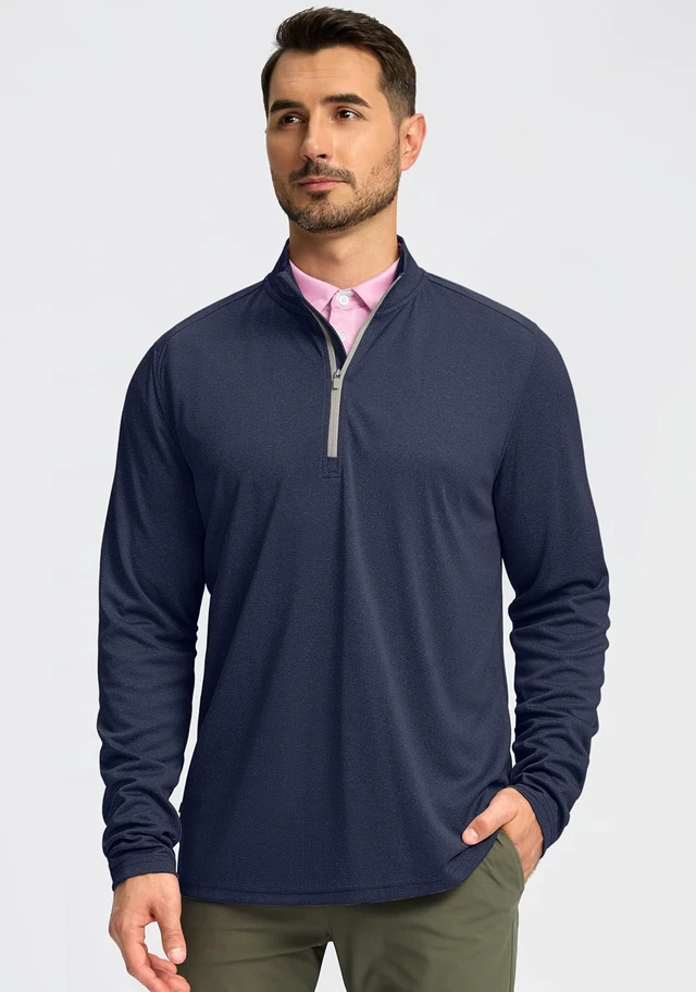 Alt view image 2 of 6 - Quarter Zip Golf Pullover