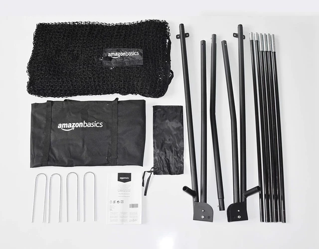 Alt view image 2 of 7 - Portable Golf Practice Net Quick Setup Hitting Net for Indoor/Outdoor, Black