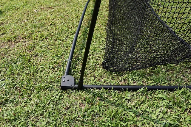 Alt view image 4 of 7 - Portable Golf Practice Net Quick Setup Hitting Net for Indoor/Outdoor, Black