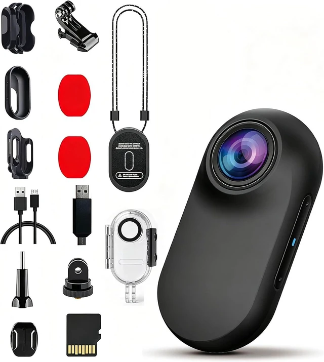 Main image of Mini ThumbSized Magnetic Body Camera, 30Meter Waterproof