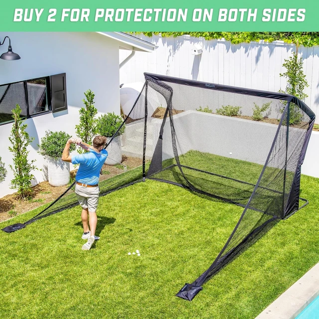 Alt view image 6 of 6 - Elite Shank Golf Net Accessory Compatible with Elite Golf & Simulator Enclosure Nets