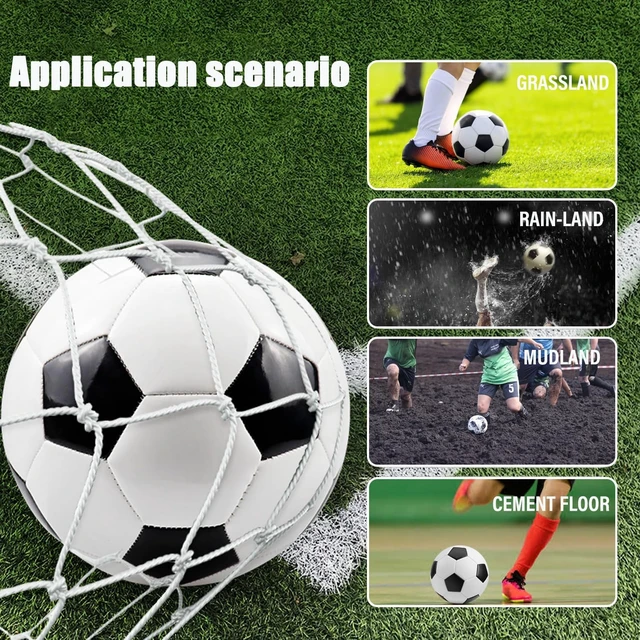 Alt view image 3 of 7 - 6-Pack Christian Charity Soccer Balls with Pump, Sizes 5/4/3 Deflated Bulk Set for Samaritan's Purse Operation Christmas