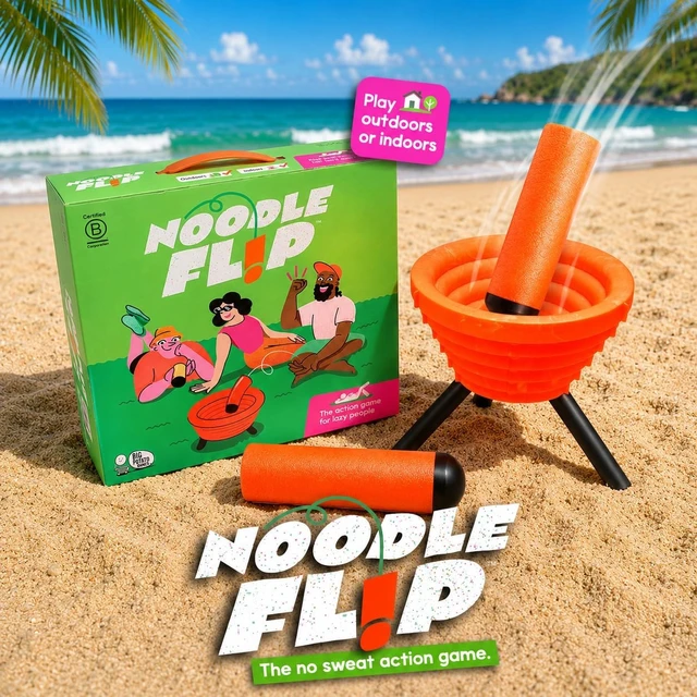 Alt view image 4 of 7 - Noodle Flip Ultimate Toss Game for Adults, Kids & Groups