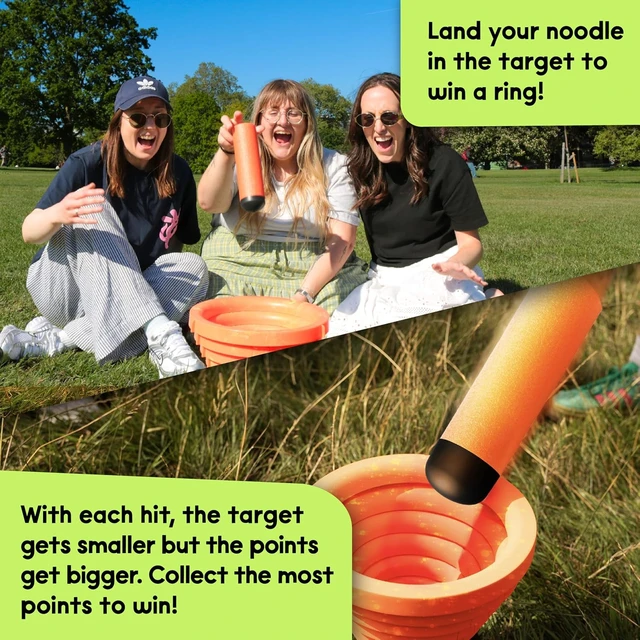 Alt view image 7 of 7 - Noodle Flip Ultimate Toss Game for Adults, Kids & Groups
