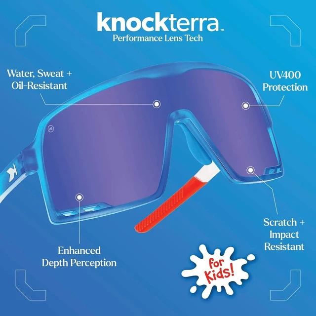 Alt view image 2 of 7 - Youth Baseball Sunglasses with UV400 Protection Kids Sport