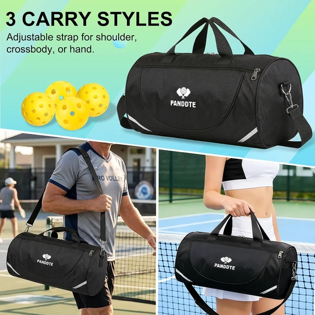 Alt view image 6 of 7 - Lightweight Graphite Pickleball Paddles Set of 4