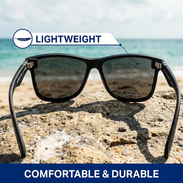 Alt view image 4 of 7 - Millenia X2 Polarized Sunglasses Flat Mirrored Lens with 100% UV Protection for Men & Women