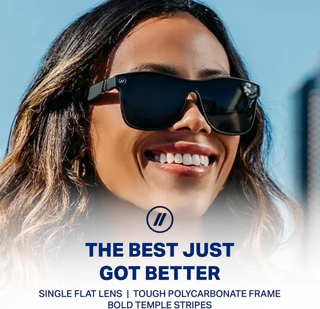 Alt view image 5 of 7 - Millenia X2 Polarized Sunglasses Flat Mirrored Lens with 100% UV Protection for Men & Women