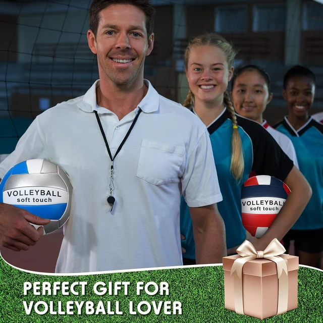 Alt view image 5 of 5 - Soft Official Size 5 Volleyball 4 Pack for Indoor & Outdoor