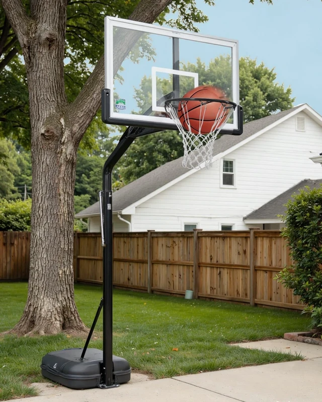 Alt view image 7 of 7 - Heavy Duty 18" Solid Steel Basketball Rim Replacement with Net Pro-Grade Double Spring Hoop Rim for Wall-Mount & Hoop, Complete Installation Kit
