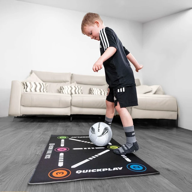 Alt view image 2 of 7 - Soccer Ball Mastery Mat Footwork & Dribble Trainer