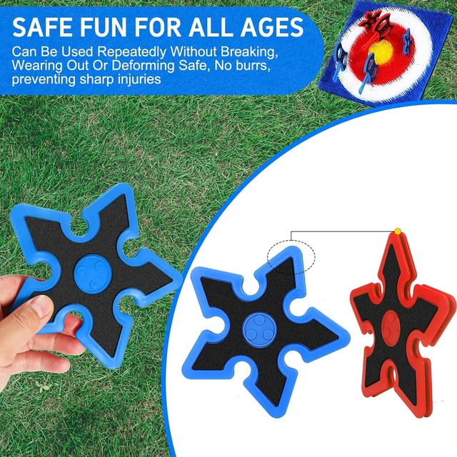 Alt view image 5 of 7 - Plastic Replacement Axes for Axe Throwing Game Starter Set