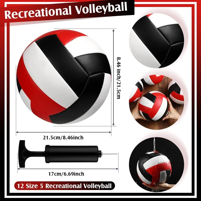 Alt view image 2 of 6 - Official Size 5 Volleyball Bulk & Pump
