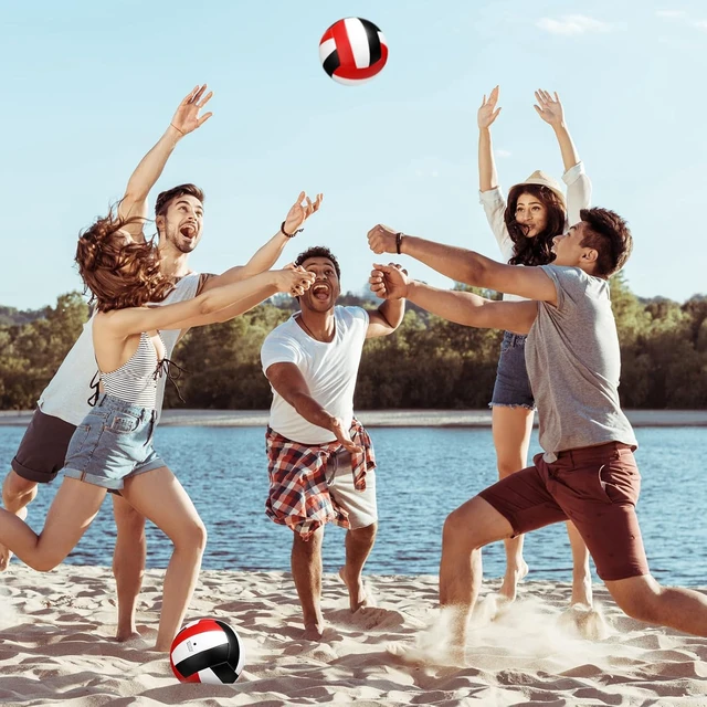 Alt view image 5 of 6 - Official Size 5 Volleyball Bulk & Pump