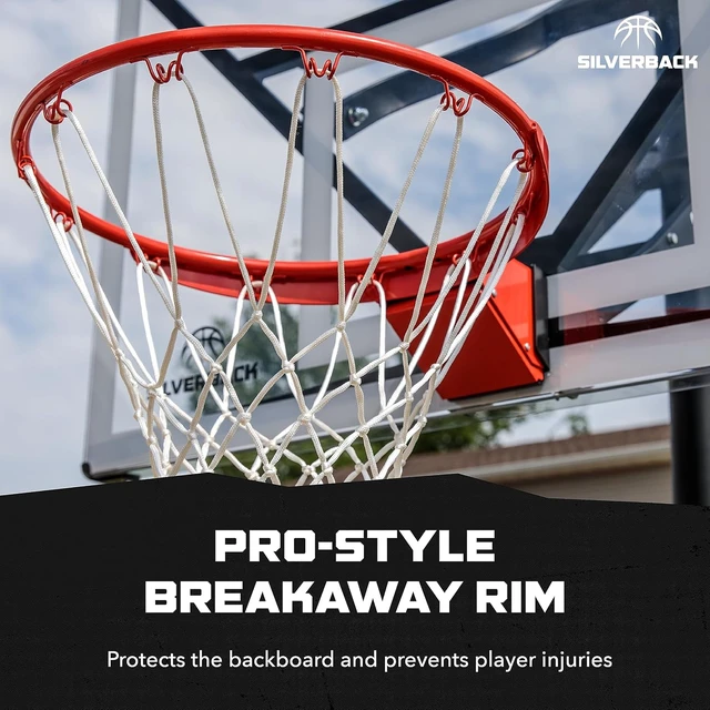 Alt view image 5 of 7 - NXT54 In-Ground Basketball Hoop 54" Height Adjustable