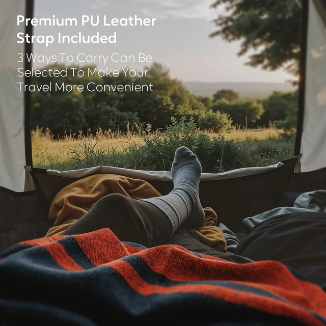 Alt view image 4 of 7 - 100% Wool Military Blanket Warm & Thick, 62" x 86", Camping Gear