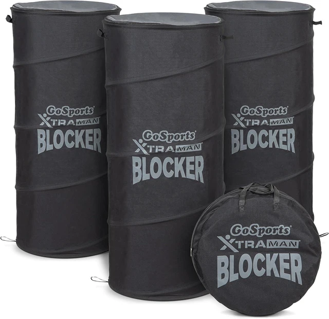 Main image of XTRAMAN PRO 46" XL Pop-Up Defender 3 Pack Heavy Duty Multi-Sport Blocking Dummy for Basketball, Football, Soccer & More