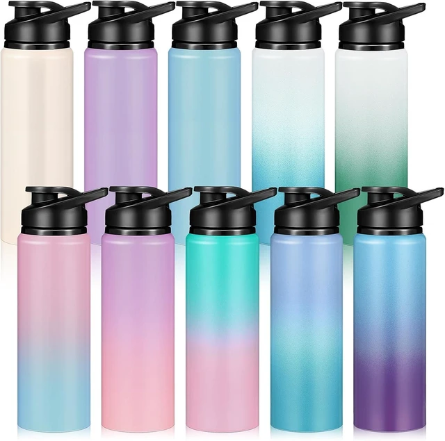 Main image of 25oz Aluminum Water Bottles 10 Pack Bulk Reusable Sports Bottles