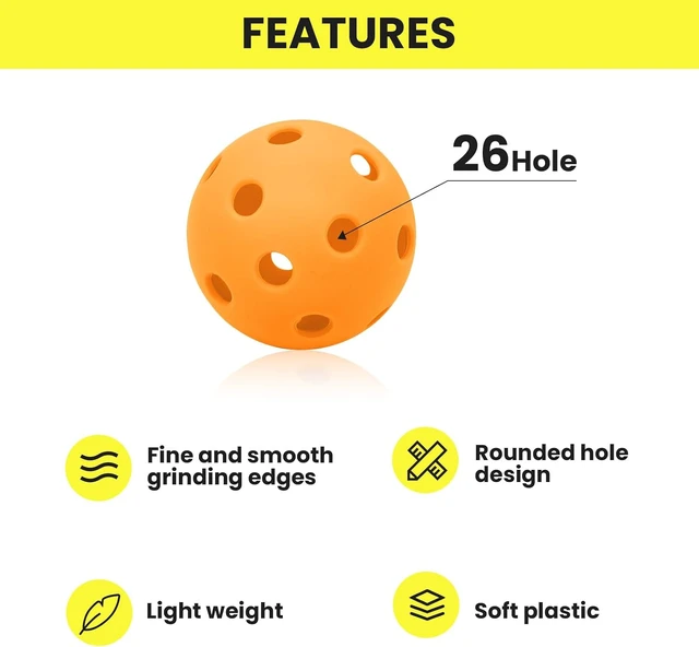 Alt view image 4 of 7 - 40 Pack Plastic Baseball Practice Balls Lightweight Hollow Soft Balls for Hitting, Pitching & Batting Training, Indoor/Outdoor with Drawstring Bag