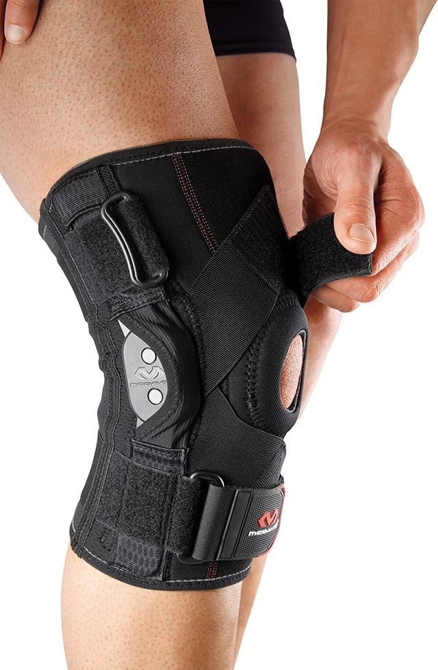 Alt view image 2 of 7 - Hinged Knee Brace with Support & Stabilizers for Men & Women