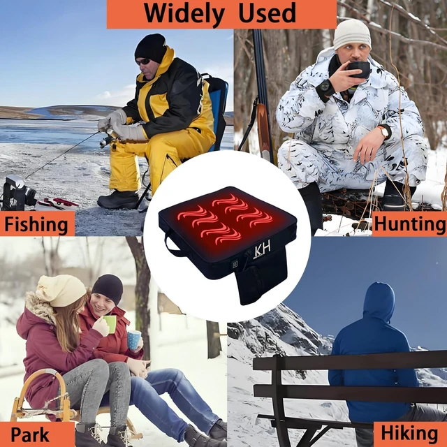 Alt view image 5 of 6 - Indoor & Outdoor Chair Cushion 2 Pieces Boat, Canoe, Kayak & Stadium Bleacher Seat for Camping & Sports Events
