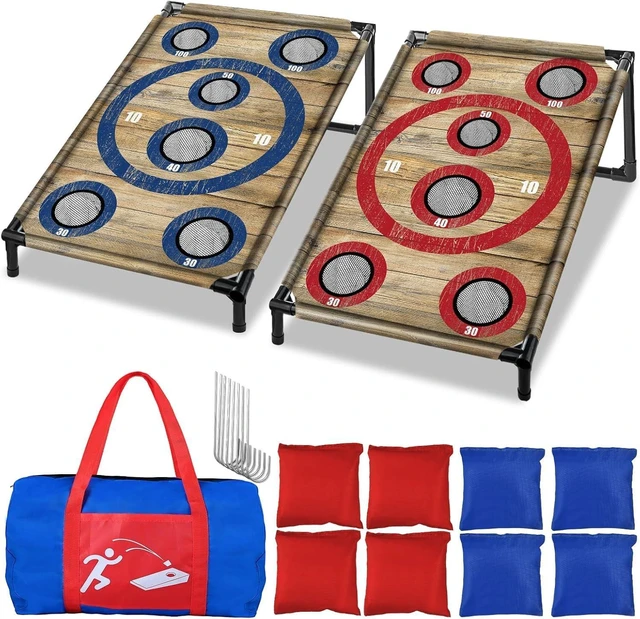 Main image of Cornhole Board Set Backyard Game for Adults & Kids