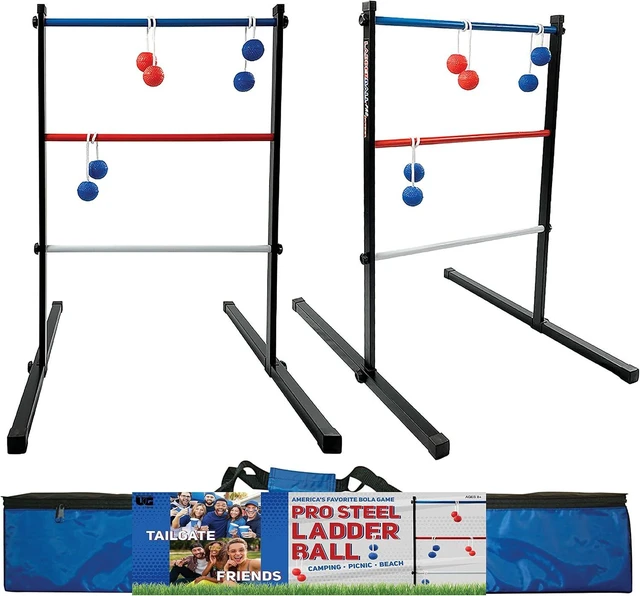 Main image of Ladderball Pro Steel Lawn Toss Game Set Outdoor, Ages 8+