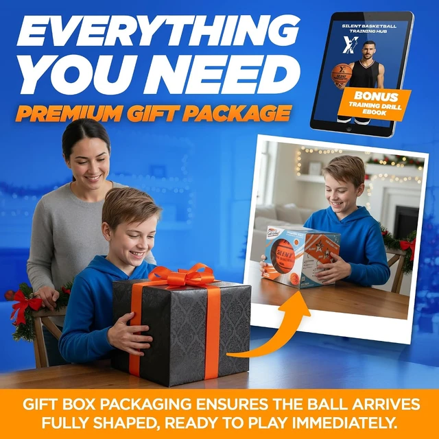 Alt view image 5 of 7 - YGA Silent Basketball Size 7 Airless Indoor Ball with 95% Bounce