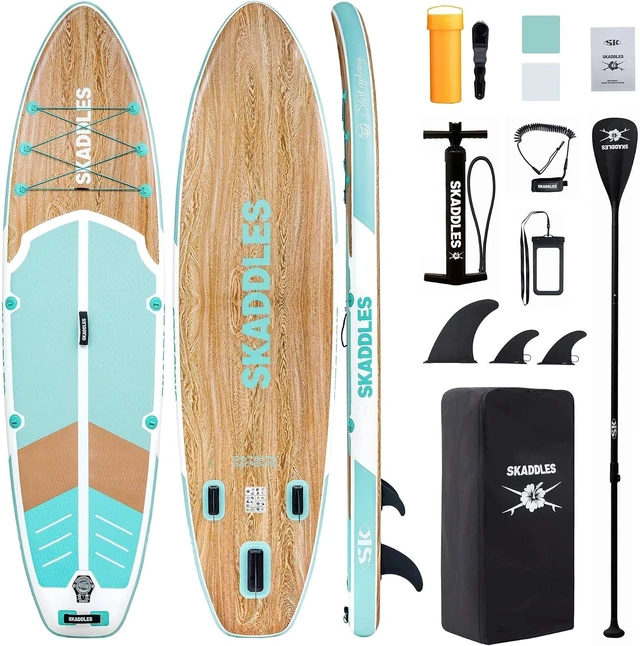 Main image of 10'6'' Inflatable Stand Up Paddle Board with Beginners SUP Accessories