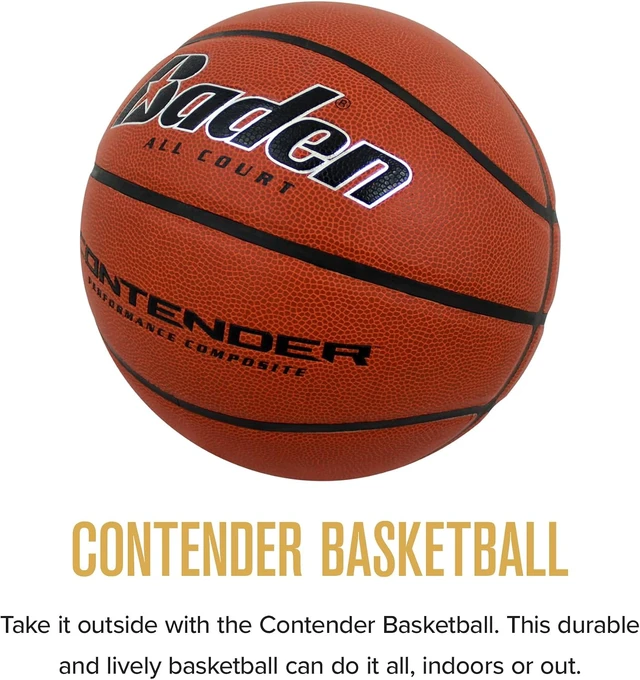 Alt view image 2 of 7 - Contender Composite Basketball Indoor/Outdoor