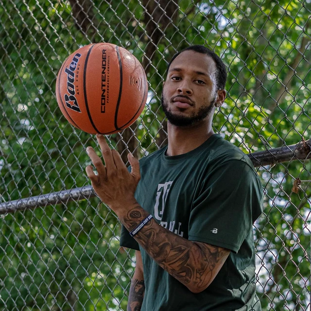 Alt view image 6 of 7 - Contender Composite Basketball Indoor/Outdoor
