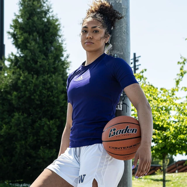Alt view image 7 of 7 - Contender Composite Basketball Indoor/Outdoor