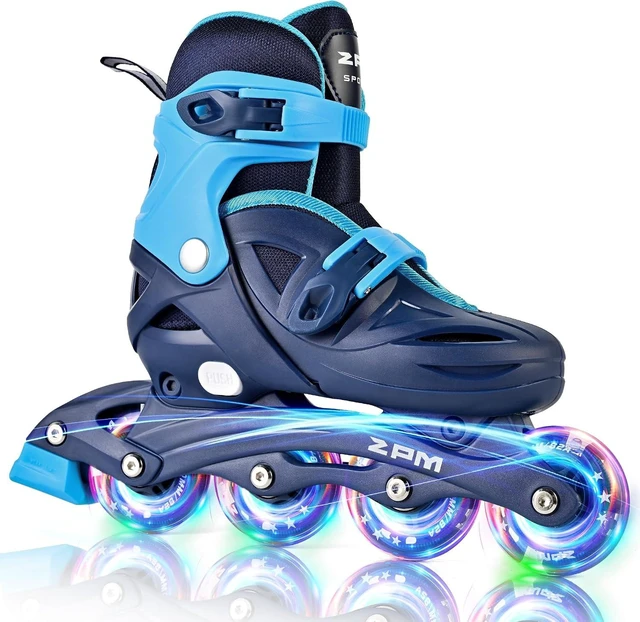 Main image of Adjustable Inline Skates for Kids, Girls & Boys Youth Ages 4-12