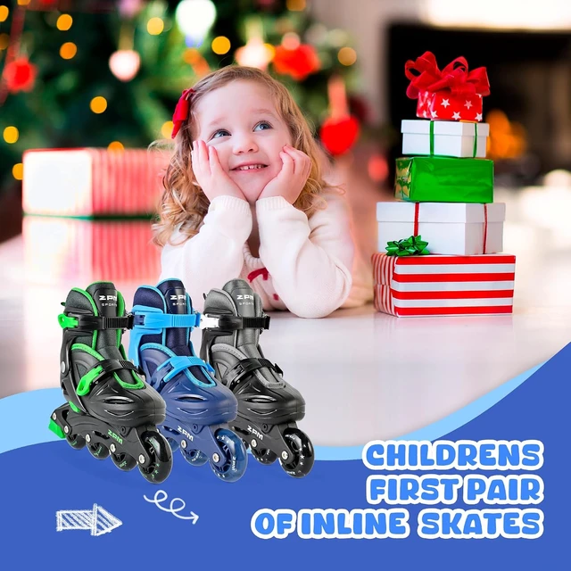 Alt view image 6 of 6 - Adjustable Inline Skates for Kids, Girls & Boys Youth Ages 4-12
