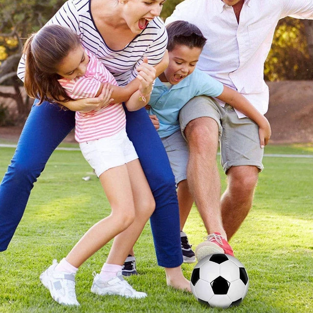 Alt view image 6 of 7 - 6 Pcs Operation Christmas Soccer Ball Bulk with Pump Needles Size 5/4/3 Training Balls for Adult Soccer & Christian Charity Donation Supplies