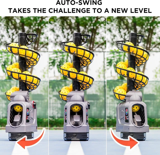 Alt view image 3 of 6 - Pickleball Machine for Beginners 681PBH