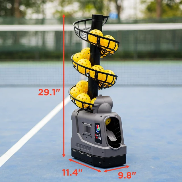 Alt view image 5 of 6 - Pickleball Machine for Beginners 681PBH