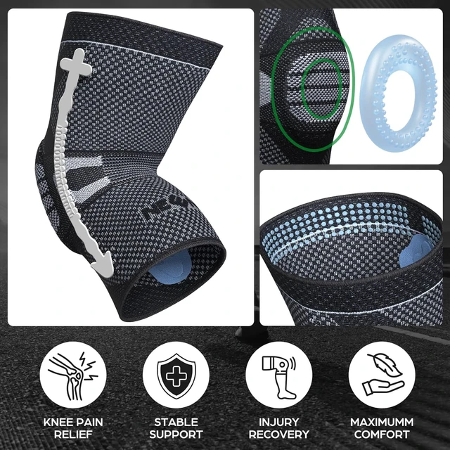 Alt view image 3 of 7 - Professional Medical Knee Brace Support & Relief for Women & Men