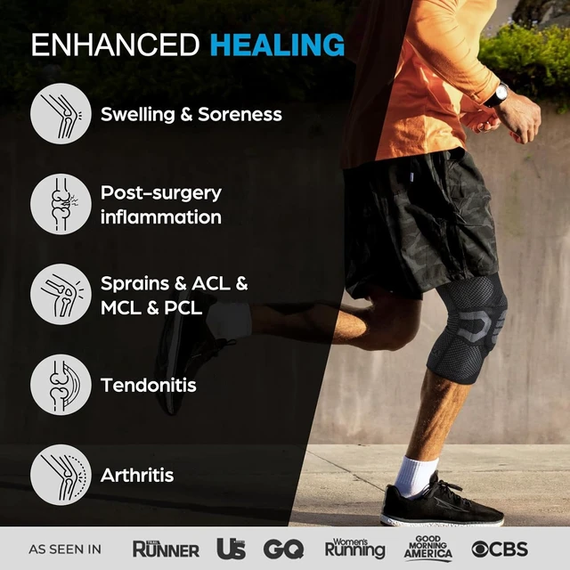 Alt view image 5 of 7 - Professional Medical Knee Brace Support & Relief for Women & Men
