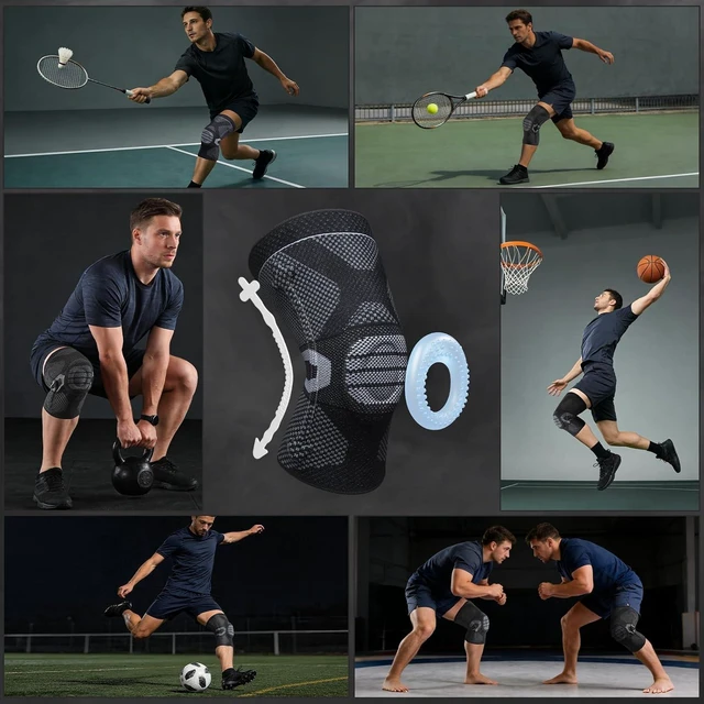 Alt view image 7 of 7 - Professional Medical Knee Brace Support & Relief for Women & Men