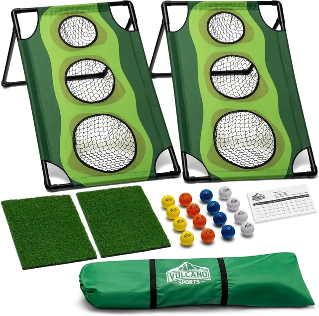 Main image of Par 1 Backyard Golf Cornhole Game Chipping & Training Equipment, Indoor Golf Game & Gift for Men