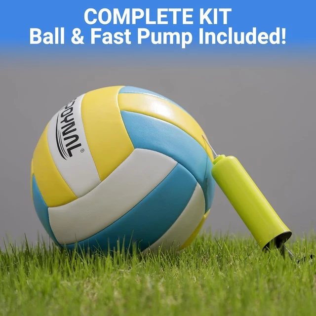 Alt view image 4 of 7 - Portable Volleyball Net for Backyard 20/32 FT, Adjustable Height