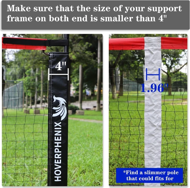 Alt view image 6 of 7 - Pickleball Replacement Net 22x3FT for Most Standard Posts, Net Only