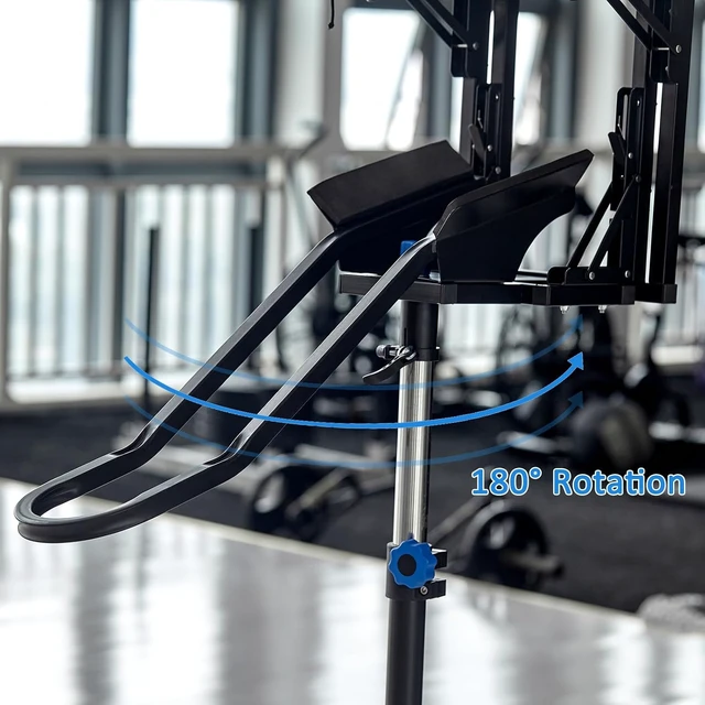 Alt view image 3 of 6 - Basketball Rebounder with Rotating Track Shot Trainer with Net Return System for Efficient Training, Indoor & Outdoor, Easy Assembly & Storage