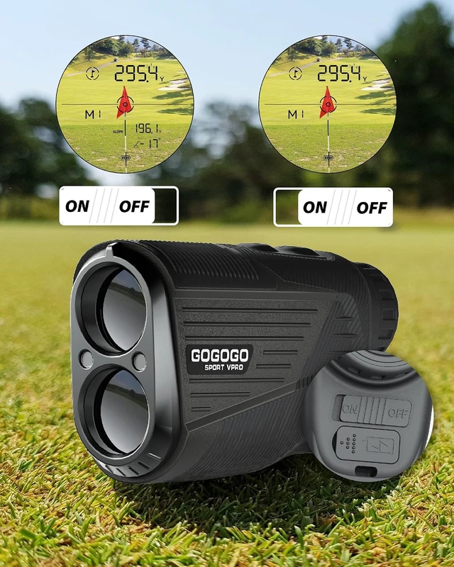 Alt view image 5 of 7 - Magnetic Golf Rangefinder with Slope Switch 2500 Yards