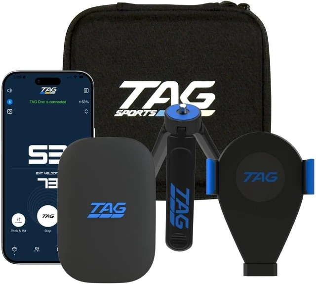 Main image of TAG ONE Portable Baseball Radar Speed Gun Sports Radar for Pitch & Hit