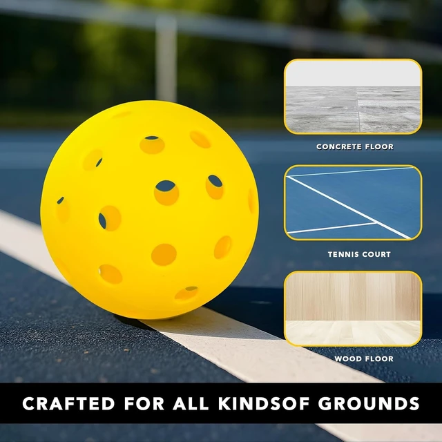 Alt view image 4 of 7 - Pickleball Balls 20 Pack