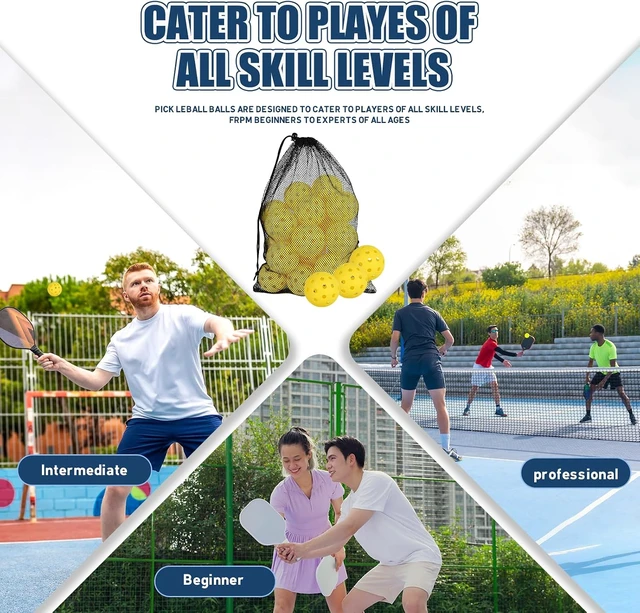 Alt view image 6 of 7 - Pickleball Balls 20 Pack