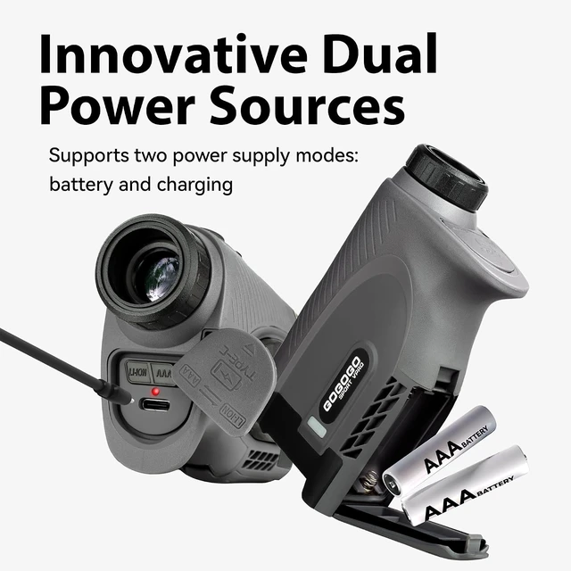 Alt view image 5 of 6 - Magnetic Golf Rangefinder with Slope Switch Red OLED